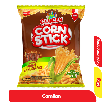 Promo CemCem Stik Jagung Rasa Sapi Panggang 60 g Alfamart
