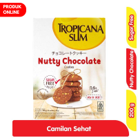 Promo Harga TROPICANA SLIM Cookies Nutty Chocolate 200 gr - Alfamart