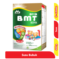 Promo Harga Morinaga BMT Soya Susu Formula Bayi 0-6 Bulan Plain 600 gr - Alfamart