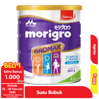 Promo Harga Morinaga Morigro GroMax Vanila 800 gr - Alfamart