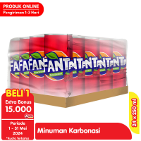 Promo Harga Fanta Minuman Soda Strawberry 250 ml - Alfamart