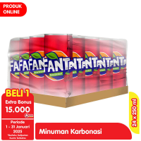 Promo Harga Fanta Minuman Soda Strawberry 250 ml - Alfamart