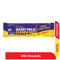 Promo Harga Cadbury Dairy Milk Cashew Nut 62 gr - Alfamart