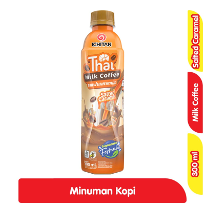 Promo Ichitan Thai Milk Kopi Salted Caramel Pet 300 ml Alfamart