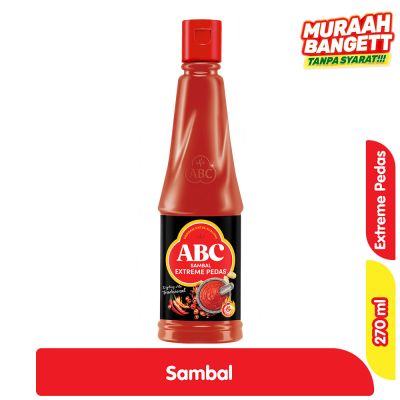 Promo ABC Saus Sambal Extreme Pedas Botol 270 ml Alfamart