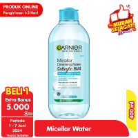 Promo Harga Garnier Micellar Water Blue 400 ml - Alfamart