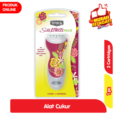 Promo Schick Silk Effects Plus Alat Cukur Wanita Original Alfamart