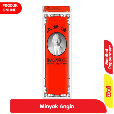Promo Siang Pure Oil Minyak Angin Menthol Peppermint 25 ml Alfamart