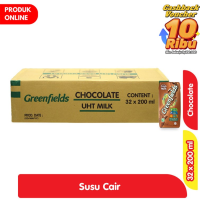 Promo Harga Greenfields UHT Choco Malt 200 ml - Alfamart