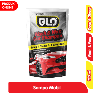 Promo Otogard Glo Wash & Wax Sampo Mobil Pouch 720 ml Alfamart