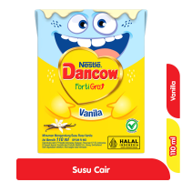 Promo Harga Dancow Fortigro UHT Vanilla 110 ml - Alfamart