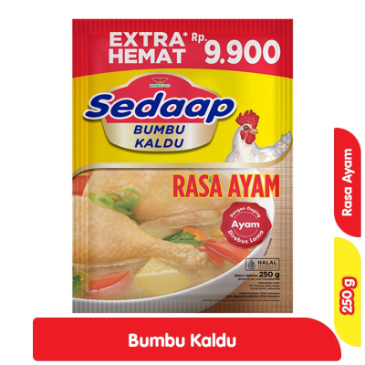 Promo Sedaap Bumbu Kaldu Rasa Ayam 250 g Alfamart