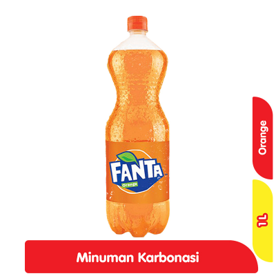 Promo Fanta Minuman Soda Rasa Jeruk Botol 1 L Alfamart