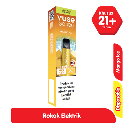 Vuse Go 700 Mango Jual Vape Vuse Go 700 Mango Ice - Mangga Di Seller  Cvsuksesabadi - Manukan Kulon, Kota Surabaya