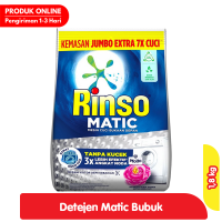 Promo Harga Rinso Detergent Matic Powder Front Load + Molto 2000 gr - Alfamart