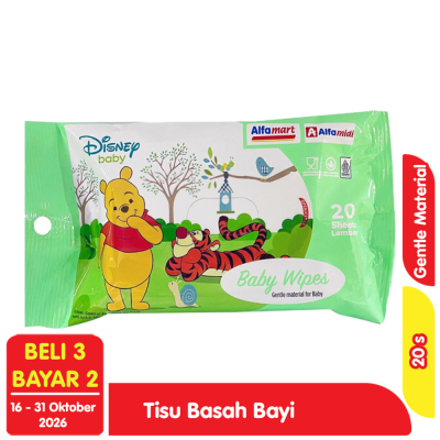 Promo Alfamart Disney Tisu Basah Bayi 20 s Alfamart