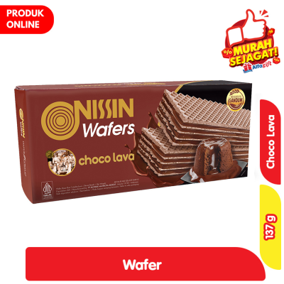Promo NISSIN Wafer Choco Lava 137 g Alfamart