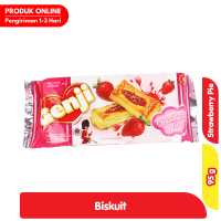 Promo Harga Monde Genji Pie Strawberry 95 gr - Alfamart