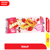 Promo Harga Monde Genji Pie Strawberry 95 gr - Alfamart