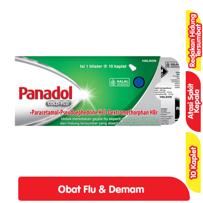 Promo Panadol Obat Cold & Flu 10 Kaplet Alfamart
