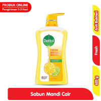 Promo Harga Dettol Body Wash Fresh 625 ml - Alfamart