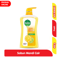 Promo Harga Dettol Body Wash Fresh 625 ml - Alfamart