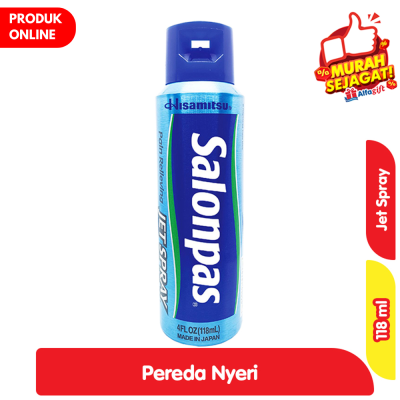 Promo Salonpas Jet Spray Pereda Nyeri Otot 118 ml Alfamart