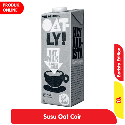 Promo Oatly Susu Oat Cair Barista Kotak 1 L Alfamart