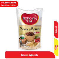 Promo Harga Tropicana Slim Beras Merah Organik 1000 gr - Alfamart