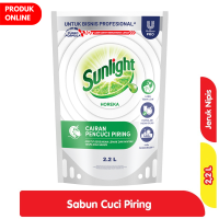 Promo Harga Sunlight Pencuci Piring Jeruk Nipis 100 2000 ml - Alfamart