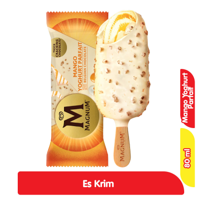 Promo Wall's Magnum Es Krim Mango Yoghurt Parfait 80 ml Alfamart