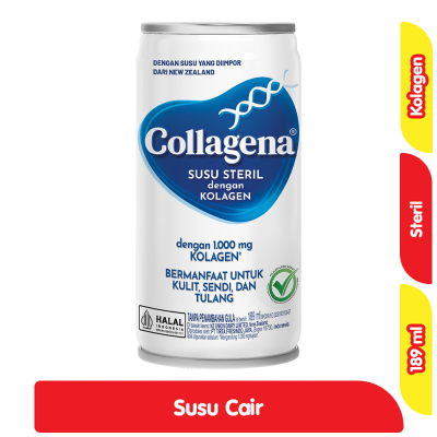 Collagena Susu Cair Kolagen Steril Kaleng 189 ml