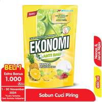 Promo Harga Ekonomi Pencuci Piring Power Liquid Jeruk Nipis 650 ml - Alfamart