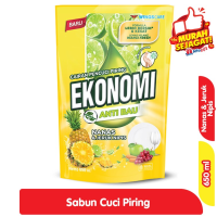 Promo Harga Ekonomi Pencuci Piring Power Liquid Jeruk Nipis 650 ml - Alfamart