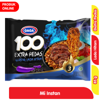 Promo Harga Gaga 100 Extra Pedas Goreng Lada Hitam 85 gr - Alfamart