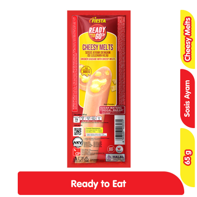 Promo Fiesta Ready to Go Sosis Daging Ayam Cheesy Melt 65 g Alfamart