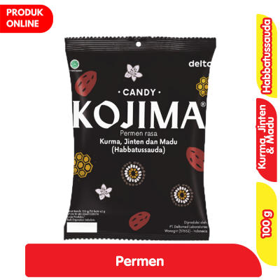 Promo Kojima Permen Habbatussauda Rasa Kurma, Jinten dan Madu 100 g Alfamart