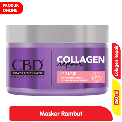Promo CBD Collagen Repair Masker Rambut Rusak 250 ml Alfamart