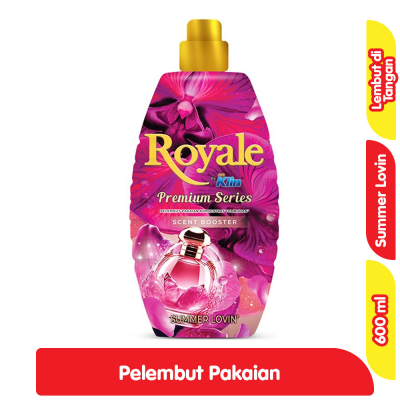 Promo Royale by So Klin Pelembut & Pewangi Pakaian Summer Lovin 600 ml Alfamart