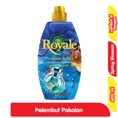 Promo Royale by So Klin Pelembut & Pewangi Pakaian Spring Blossom 600 ml Alfamart