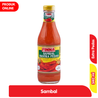 Finna Saus Sambal Ekstra Pedas Botol 340 ml