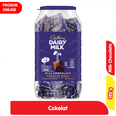 Promo Cadbury Dairy Milk Cokelat Susu 382 g Alfamart