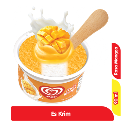 Promo Wall's Populaire Es Krim Fruity Mango 90 ml Alfamart