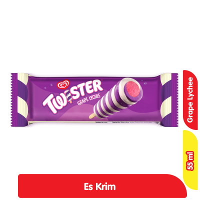 Promo Wall's Twister Es Krim Leci Anggur 55 ml Alfamart
