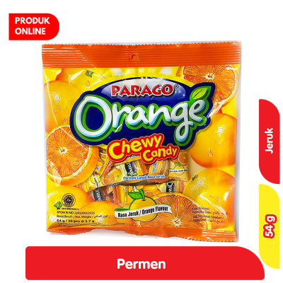 Promo Parago Permen Lunak Rasa Jeruk 54 g Alfamart