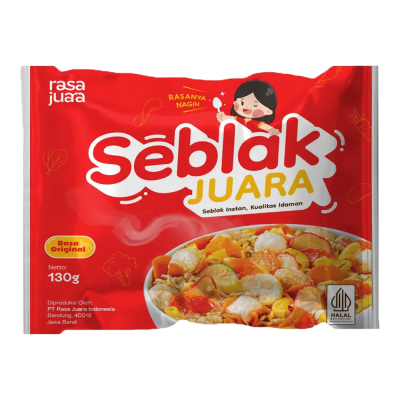 Rasa Juara Seblak Instan Original 130 g | Alfagift
