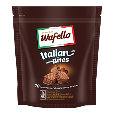 WAFELLO ITALIAN BITES COKLAT PCH 97 GR
