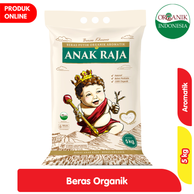 Promo Anak Raja Beras Organik Aromatik 5 kg Alfamart