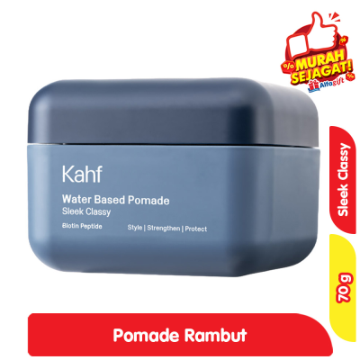 Promo Kahf Sleek Classy Pomade Rambut Water Based 70 g Alfamart