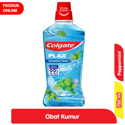 Promo Colgate Plax Obat Kumur Peppermint Fresh 750 ml Alfamart